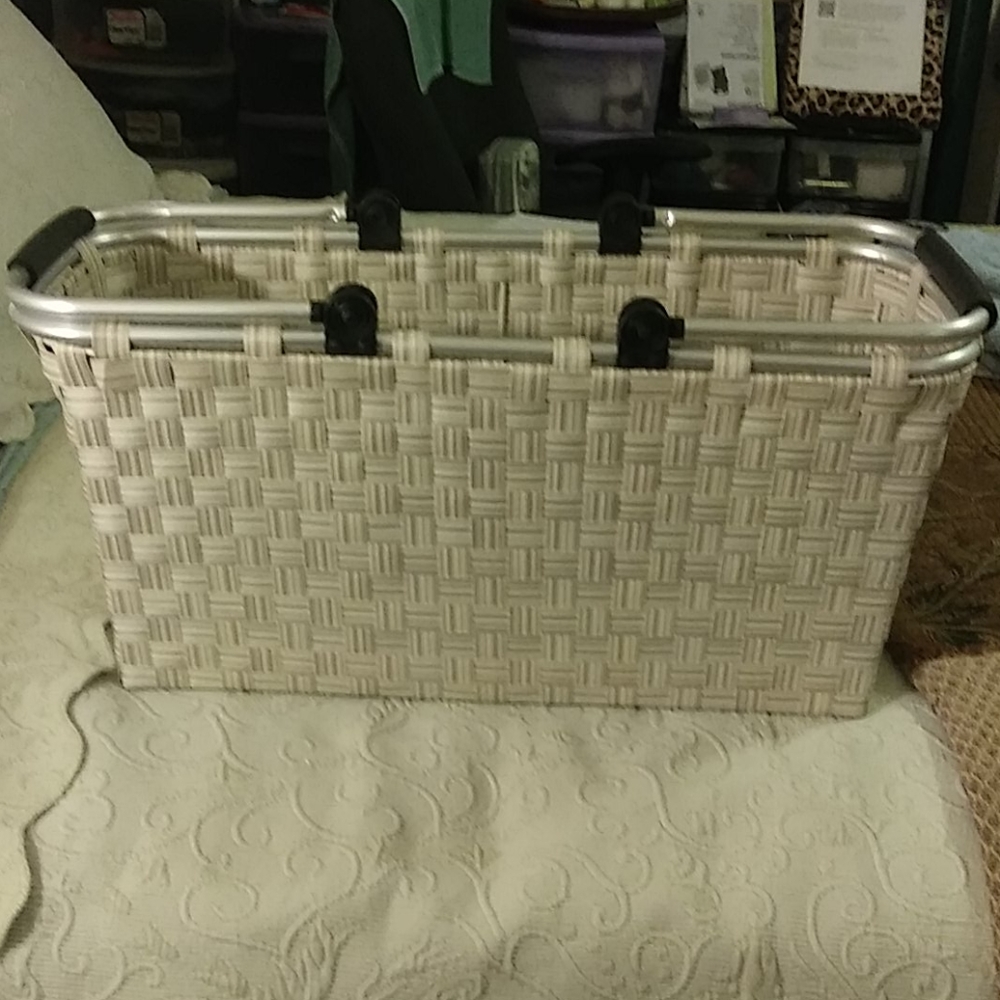 Woven Basket 22"L×10"H×8 1/2"W